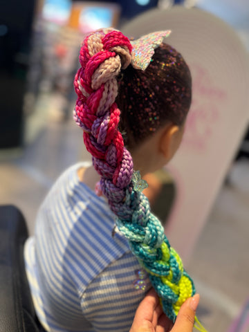 REUSABLE 🧜🏻‍♀️ BRAIDED PONYTAIL
